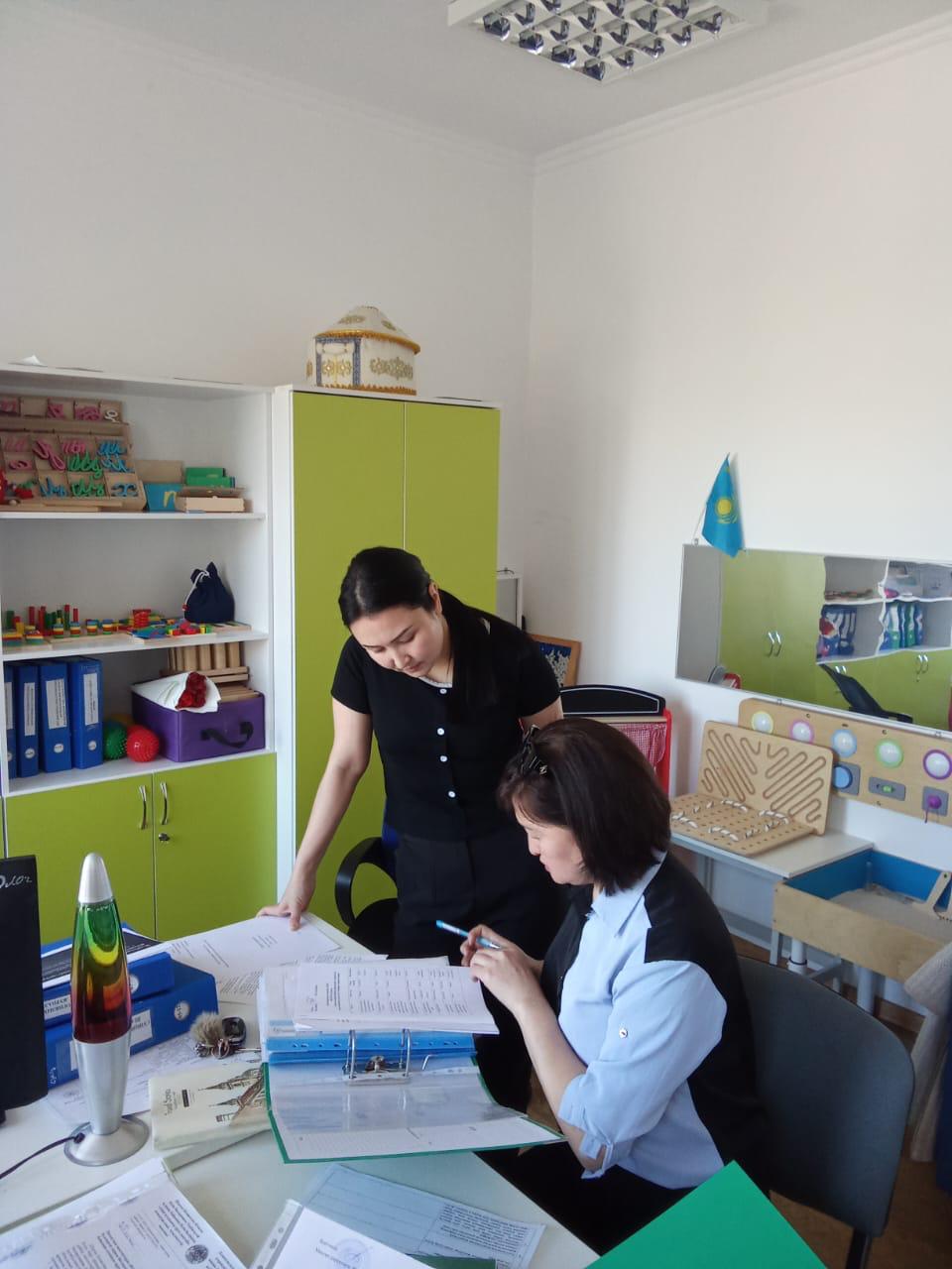 Абай атындағы орта мектебіне іссапар